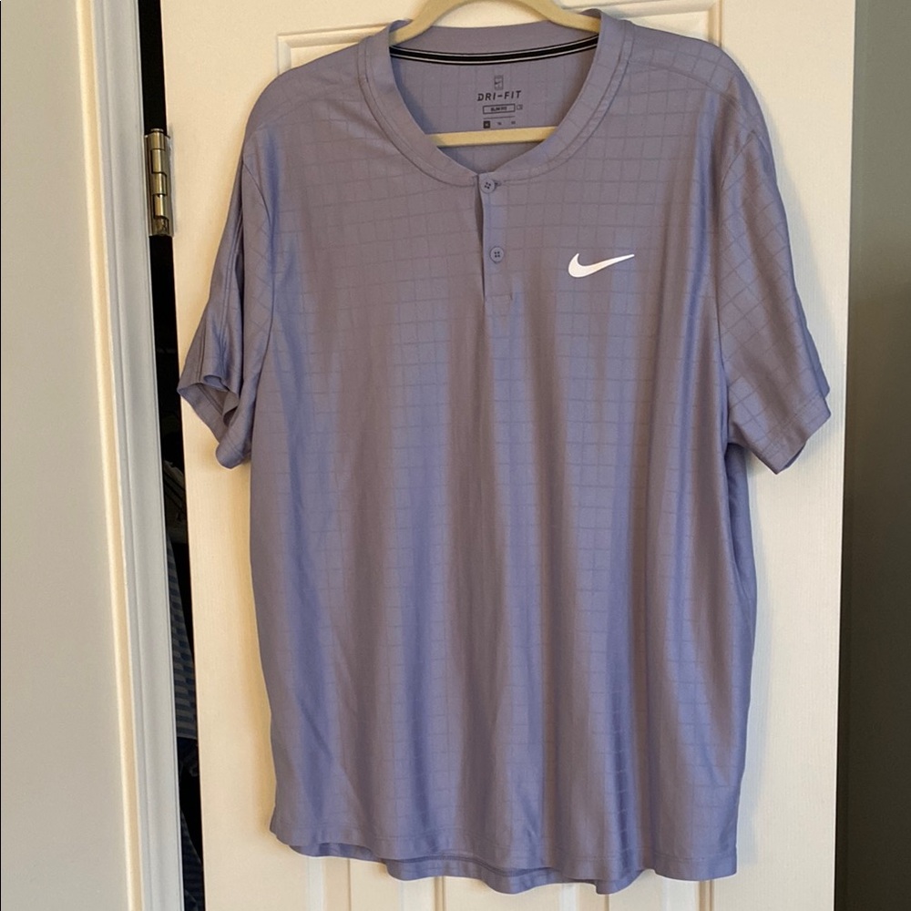 Nike Dri-FIT Lavender Polo Shirt